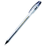 Ручка гелевая "Crown" 0,5мм HJR-500N черный игольчатый стержень