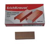 Скобы д/степлера №24 "Erich Krause" 7143 медные