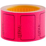 Этикет-лента Спейс 35*25 200шт. малиновый 4192