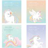 Тетрадь  48л. Спейс клетка Рисунки 29755 Unicorn mystery