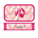 Пенал Пчелка 2 отделения 190х110 ПО 901 Girl inspire