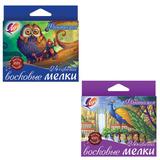 Карандаши восковые 24цв. "Луч" 25С1521