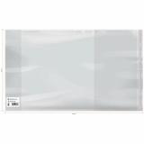 Обложка шк. для учебников  90мкм 243х400 универсальная GL 243.90 с липким краем