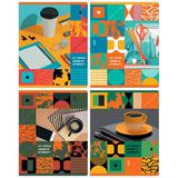 Тетрадь  96л. BG А5 скрепка Мой офис 11121