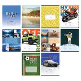 Тетрадь  12л. клетка "BG" 8528 Mix-10 Мальчики