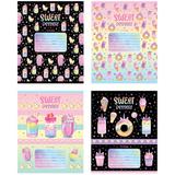 Тетрадь  24л. клетка "BG" 9442 Sweet dessert