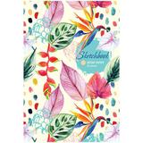 Блокнот для эскизов А5  80л. скетчбук 80г/м2 9066 бежевый блок