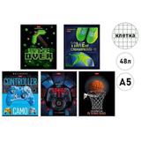 Тетрадь  48л. Хатбер клетка Для мальчиков