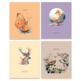 Тетрадь  96л. BG А5 скрепка В гармонии с миром 11965