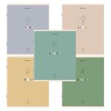 Тетрадь  96л. Brauberg А5 Natural 404440 ЛИНИЯ