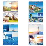 Блокнот 80л. А4 гребень 129804/805/806