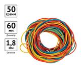 Банковские резинки   50г цветные 333901