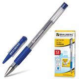 Ручка гелевая "Brauberg" 0,5мм Namber One 141193 синий
