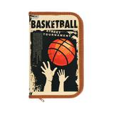 Пенал Пчелка 1 отделение 190х115 ПО 02 Баскет стрит