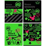 Тетрадь  48л. BG А5 ЛИНИЯ Neon mission 11078
