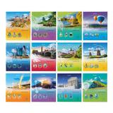 Тетрадь  36л. Brauberg предм. набор 12 предм. Яркая 404321