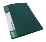 Папка с зажим.+ карман "Brauberg" 0,7мм Contract 221789 зеленый