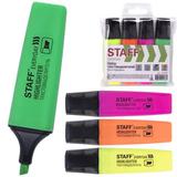 Текстовыделитель набор 4цв. "Staff" 1-5мм 151643