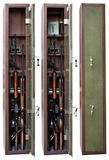 Шкаф оружейный ОШ-3 металлический 1500*250*250 Трейзер 3 ствола 37-42кг