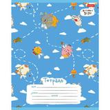 Тетрадь  12л. клетка "Хатбер" 12Т5В1 Летающие звери