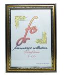 Рамка д/фото 21*30 пластик орех темный 222163