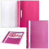 Папка скоросшив. пластик. европланка "Brauberg" красный 223866/226582