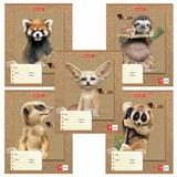 Тетрадь  18л. линия 403580 Милые зверушки