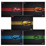 Альбом для рисования 40л. Хатбер выб. лак AutoCarbon