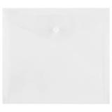 Папка конверт с кнопкой "Спейс" А5+ 0,15мм прозрачный 267532