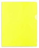 Папка-уголок "Стамм" 0,15мм 30745 желтый