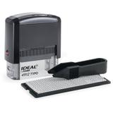 Штамп "Trodat" самонаборный 4 строчн. 4912 (пласт. корпус) IDEAL