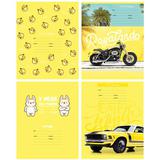 Тетрадь  12л. линия "BG" 8810 Happy yellow