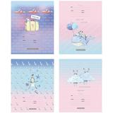 Тетрадь  12л. клетка "BG" 8602 Белый пушистый-soft