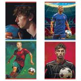 Тетрадь  48л. BG А5 клетка Футбол 12277