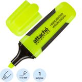 Текстовыделитель "Attache" 1-5мм желтый HL 7010