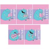 Тетрадь  48л. Хатбер клетка Милый монстрик 48Т5В1