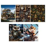 Тетрадь  48л. BG А5 клетка Стимпанк 12736