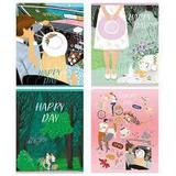 Тетрадь  48л. BG А5 клетка Счастливый день 9510