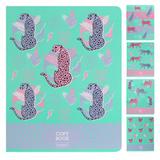 Тетрадь  48л. Хатбер клетка Big cats