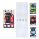 Блокнот 40л. А6 Проф-Пресс гребень Авто