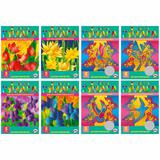 Набор цв. бум. А4  5л. 5цв. BG ЦБМ4_П5 металлизированная