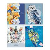 Тетрадь  96л. BG А5 скрепка Мир вокруг 11122