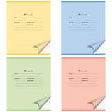 Тетрадь  12л. крупная клетка "Action" Школьная 1201/6М