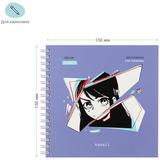 Альбом для эскизов 150*150 60л. скетчбук 120г/м2 44869 гребень