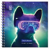 Альбом для эскизов 150*150 60л. скетчбук 120г/м2 53035 гребень