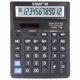 Калькулятор "Staff" STF-777 12 разр. настольный 210х165х30