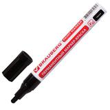 Маркер-краска Brauberg д/всех видов поверхн. водостойк. 4мм черный 150877