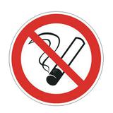 Знак "Не курить" 20см самоклейка