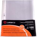Карман с перфорацией А4 "Lamark" 100шт/уп 30мкм 0067