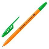 Ручка шар. "Brauberg" 143565 0,7мм зеленый